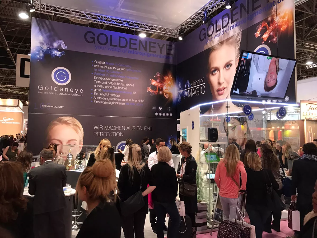 Permanent makeup is the main focus of participation in exhibitions and events